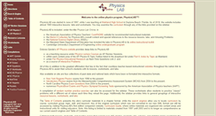Desktop Screenshot of dev.physicslab.org